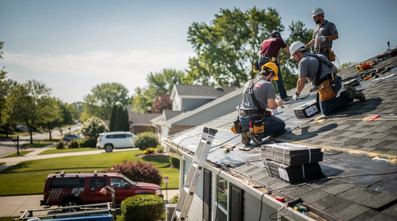 Roof Repair in Scheller, IL around you